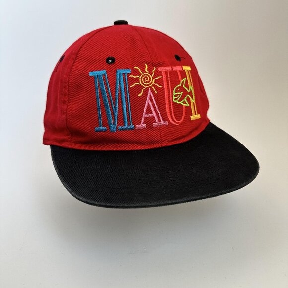 Hawaiian Headwear Other - Vintage Maui Hawaiian Headwear Baseball Hat Snapback Cap Surfing 90’s